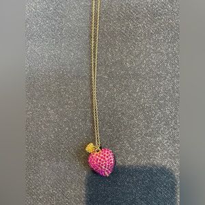 Jcrew heart necklace